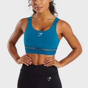 Gymshark small embody sports bra - deep teal